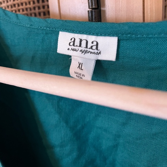 Ana Women’s XL Teal Dress - Picture 4 of 5